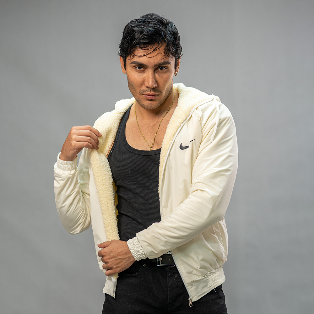 کاپشن مدل Nike سفید