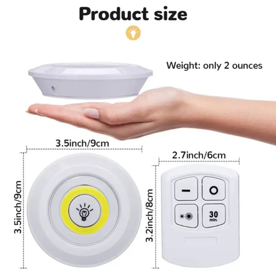 چراغ 3تایی ریموت دار