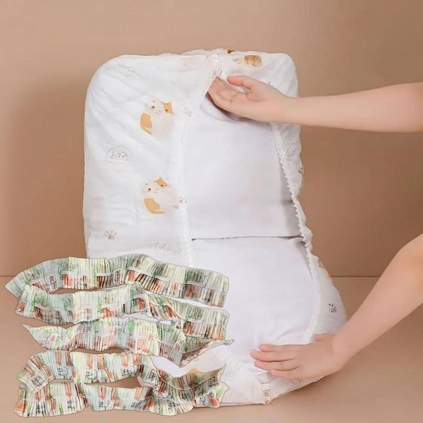 روبالشتی سفری ضد باکتری بسته 10 عددی